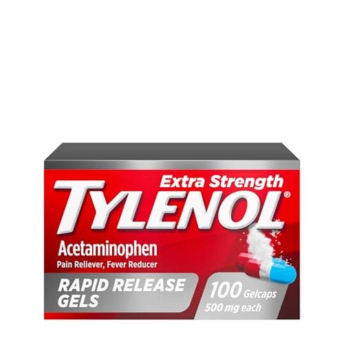 [SnS, AC] $7.49* | 100-Count Tylenol Extra Strength Acetaminophen Rapid Release Gels at Amazon
