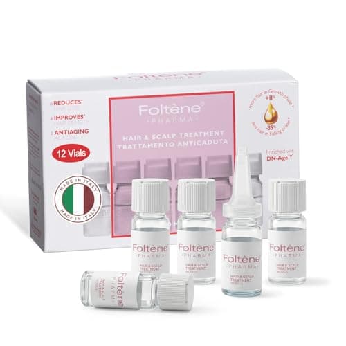 Foltene Hair Growth Scalp Serum Ampoules 12-Count for $22 + free shipping w/ Prime