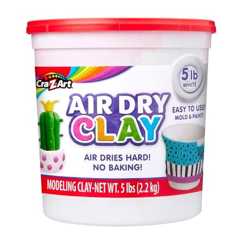 Cra-Z-Art Air Dry Clay - 5lb B...s, Camps, Essential for School