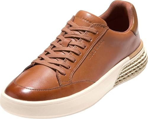 $108.00: Cole Haan Grandpro Halfcourt Skyweave, British Tan or Navy Blazer, Sizes 7-13