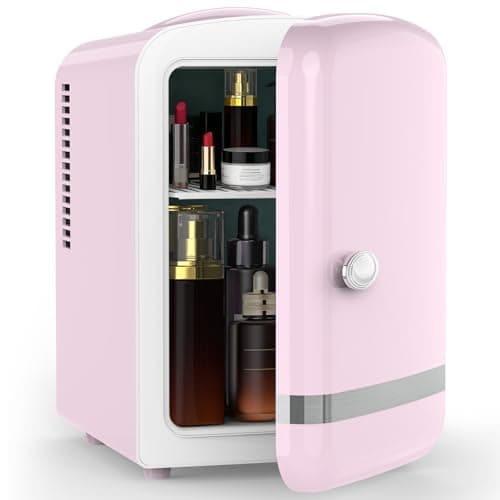 Electactic Mini Fridge for Bed... Kids, Car, Office, Dorm, Pink