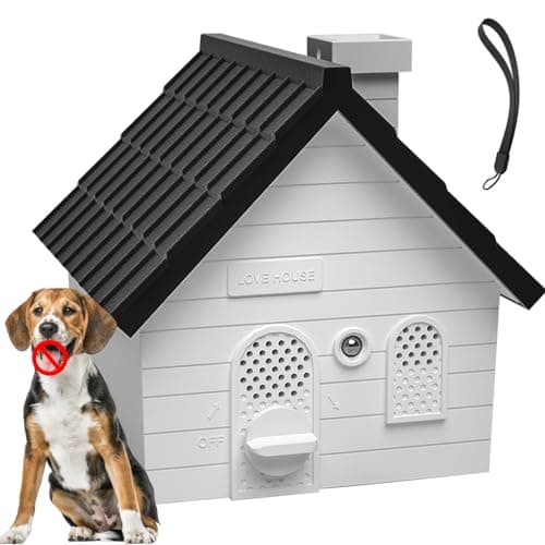 Anti Barking Device For Dogs, Bark Box, 3 Modes Dog Barking Deterrent Devices, 2026 Anti Bark Device For Dogs, Weatherproof 50 Ft Barking Dog Silencer, A Safe And Effective Anti Barking Device (Black)