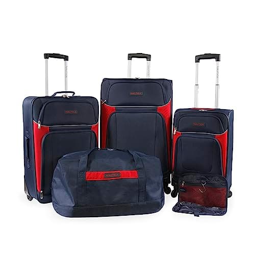 Nautica Oceanview 5-Piece Luggage Set for $134 + free shipping