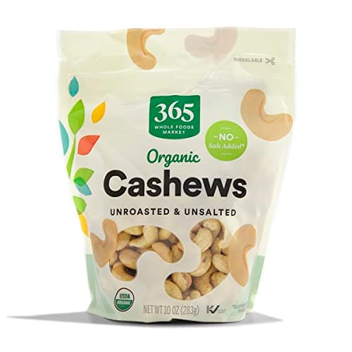 Select Accounts: 10-oz 365 by Whole Foods Market Organic Cashews $3.30 w/ S&S
