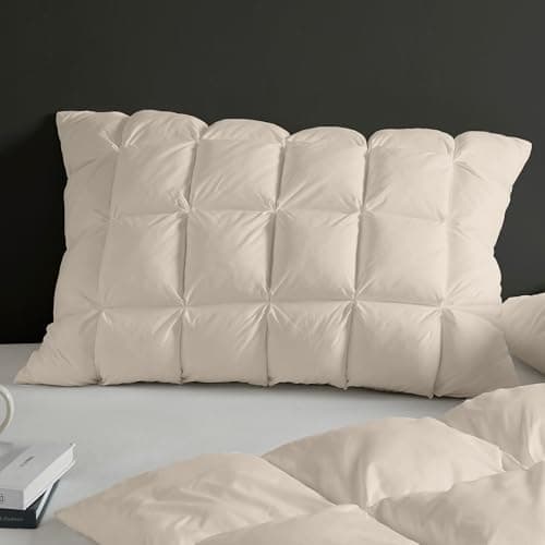 Madison Park Standard Pillowca...re, Stay Puffed, Standard, Tan