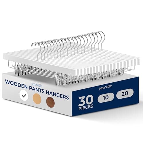 SereneLife 30 Pack Skirt and P...Jeans, Shorts & Slacks (White)