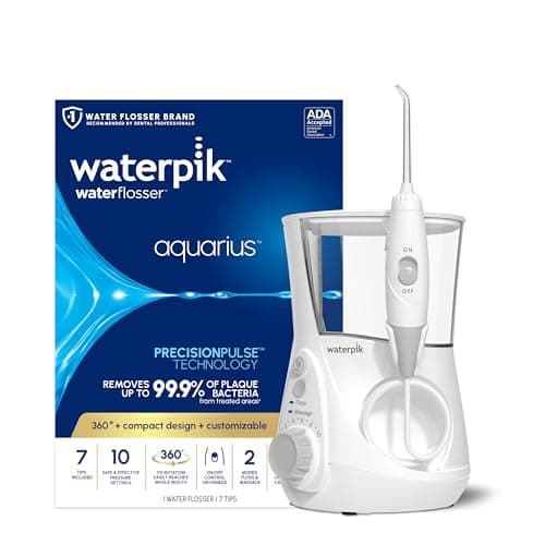Waterpik Aquarius Water Flosser For Teeth Cleaning at $60 [40% off]