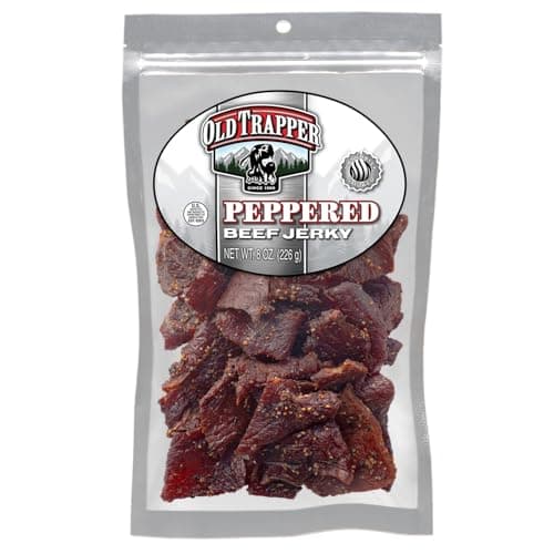 Prime Members:  8-Oz Old Trapper Peppered Beef Jerky $7.90 w/ S&S + Free S&H