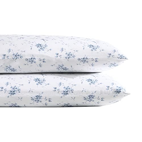 Laura Ashley - Standard Pillow...Pillowcases (Garden Muse Blue)