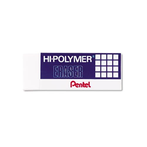 $1.99* | 3-Pack Pentel Hi-Polymer Block Erasers (White) at Amazon