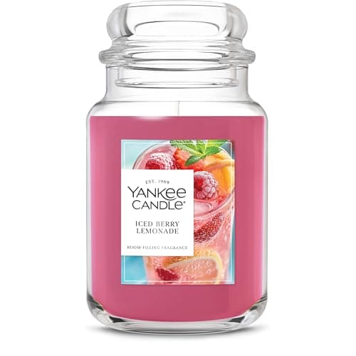 Yankee Candle Large Jar Scente...Fragrance, Iced Berry Lemonade