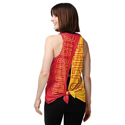 foco NFL Womens Tie-Breaker Sleeveless Top - S
