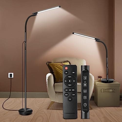 LED Floor Lamp, Floor Lamps fo... Floor Lamp for Bedroom Office