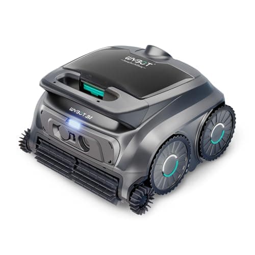 WYBOT B1 Cordless Robotic Pool Vacuum, Quad-Roller Brushes for Edge Cleaning, Smart Pool Cleaner Robot for Inground & Above Ground Pools $234