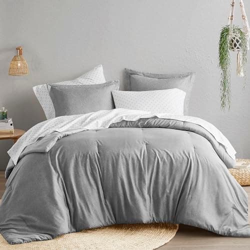 Comfort Spaces King Comforter ...rter Sets, King/Cal King, Grey