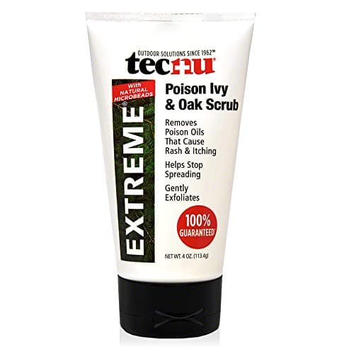Tecnu Extreme Poison Ivy & Oak Scrub, Poison Ivy Treatment, Removes Poisonous Plant Oils That Cause Rash and Itching