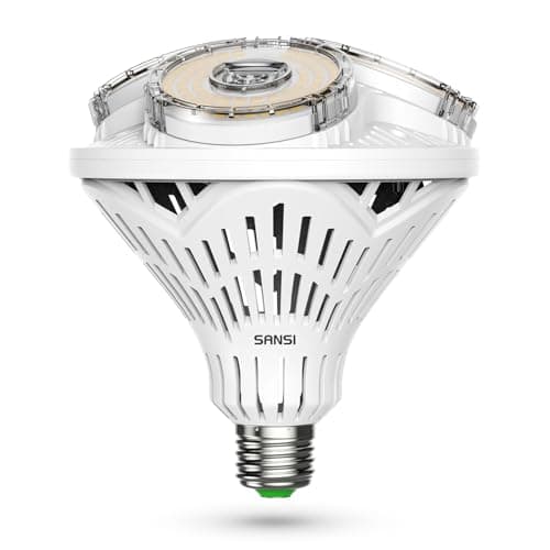 SANSI 8000 Lumens BR40 LED Lig...age Office Stadium Supermarket