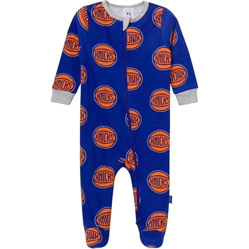 Gerber Unisex Baby NBA Team Sleep 'N Play, New York Knicks, 6-9 Months