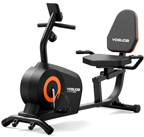 YOSUDA Recumbent Exercise Bike w/ 16-level Resistance $142.50 + Free S/H