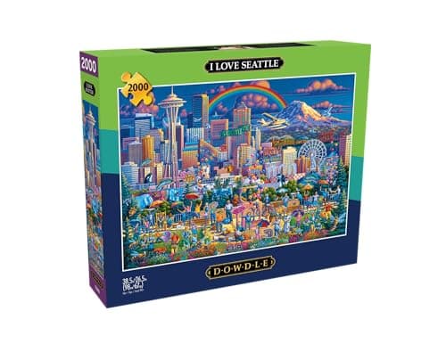 Buffalo Games – I Love Seattle...rk, and Hours of Relaxing Fun​