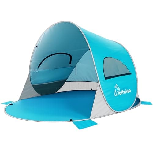 Wolfwise 3-Person Pop-Up Beach Tent for $40 + free shipping