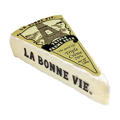 La Bonne Vie Brie Wedge Triple Creme, 7 oz