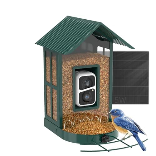 Soliom Solar Powered Smart Bird Feeder w/ Camera $35 + Free S/H