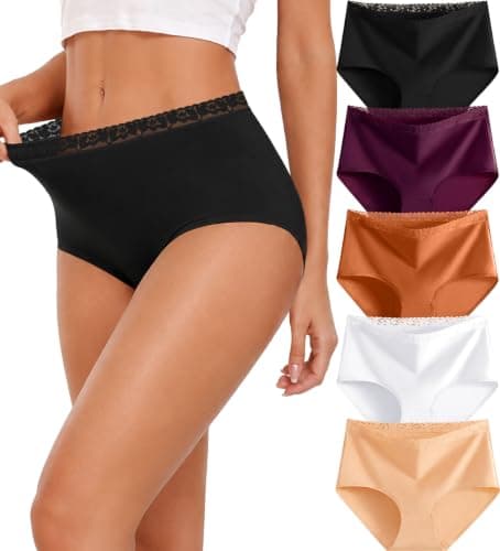Women’s Cotton Underwear 5-Pack Only $8.99 on Amazon (Reg. $25)