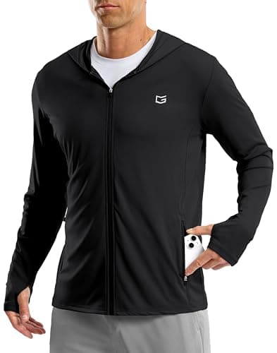 G Gradual Men's Full Zip UPF 50+ Sun Protection Hoodie Jacket (Various) from $11.40
