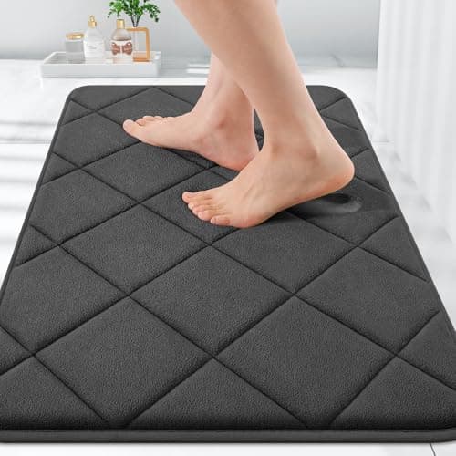 30" x 20" Memory Foam Bath Mat  for $8 + free shipping w/ Prime