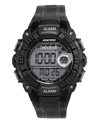 Armitron Sport Men's Digital Chronograph Resin Strap Watch for $20 + free shipping w/ Prime