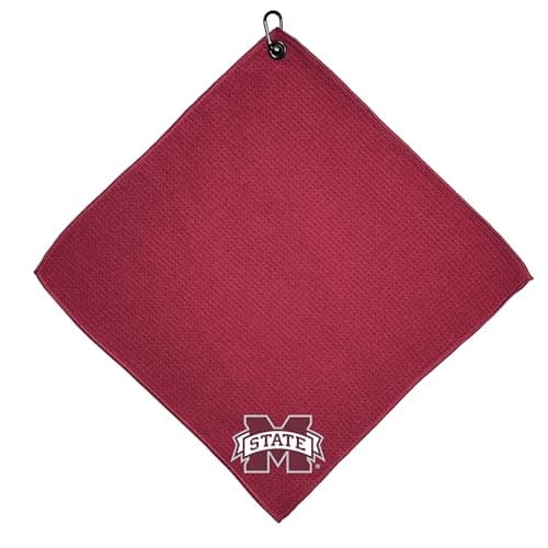 Team Golf NCAA Mississippi Sta...Golf Towel, 15x15 (Multicolor)