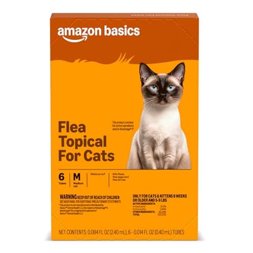 Amazon Basics Preventative Top...Prevents Infestations, 6-Count