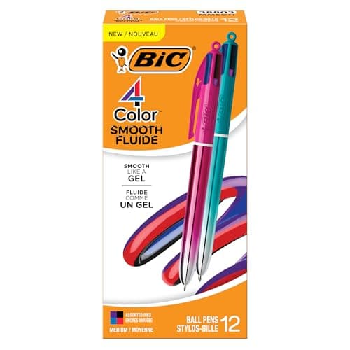 BIC 4-Color Smooth Gradient Re...2-Count in Assorted Ink Colors