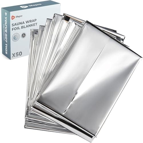Lifepro Sauna Wrap Foil Blanke...rap for at Home Infrared Sauna