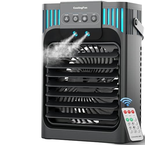 Portable Personal Air Cooler Fan w/ Remote for $40 + free shipping