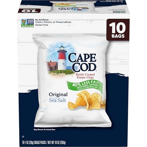 Cape Cod Chips Snack Bags 10-Count Only $3.73 Shipped on Amazon