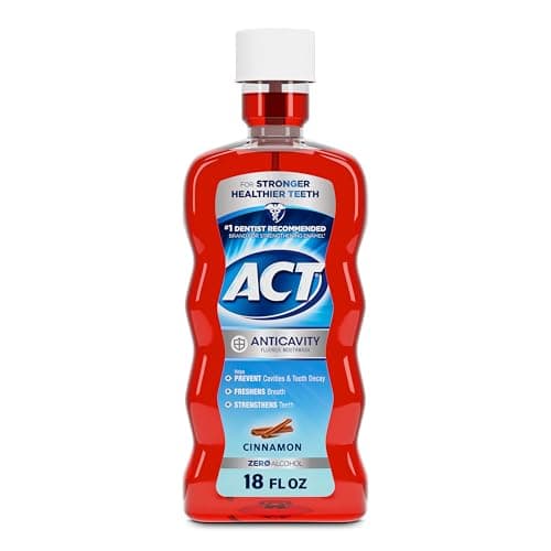 Select Amazon Accts: 18oz. Act Zero Alcohol Fluoride Mouthwash (Cinnamon) $2.60 w/ S&S