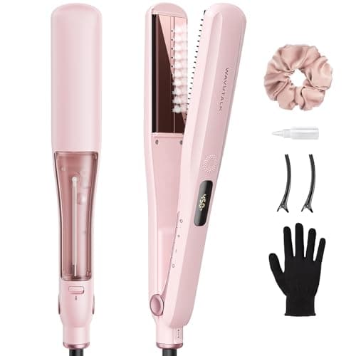 Wavytalk Steam Hair Straightener for $48 w/ Prime + free shipping