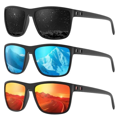 $9.99* | 3-Pack Fanshen Men's Polarized Sunglasses (various) at Amazon