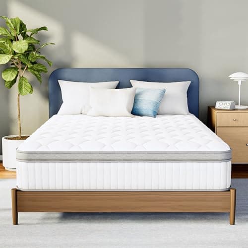 $159.98* | Neo Sleep Queen Size Mattress, 10 Inch Hybrid Comfort & Supportive Mattress in a Box, Medium Firm at Amazon