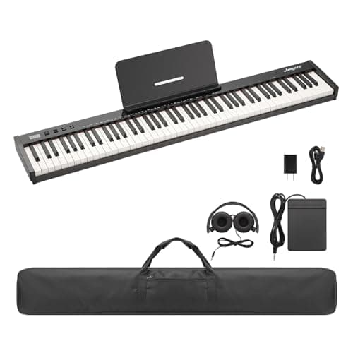 GAOMON Piano Keyboard 88 Keys ...al,Handbag,Bluetooth, USB MIDI