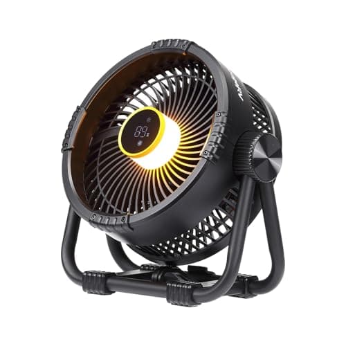 BougeRV 20000mAh Rechargeable Camping Fan w/ Light & App Control $54.60 + Free Shipping