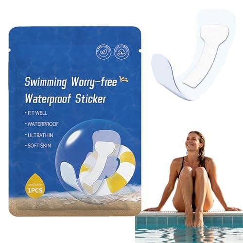 Women's Waterproof Pads for Swimming, Skin-Friendly Prevention for Swimming & Daily Activities, Adhesive Patches (1PCS)