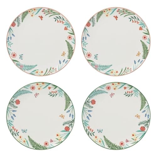 Oneida Dinnerware Set, First B...ral Design (Assorted, 4 Piece)