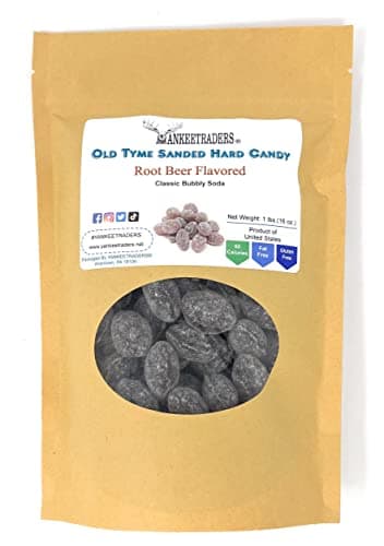 Yankee Traders Old Tyme Sanded...Hard Candy, Root Beer, 1 Pound