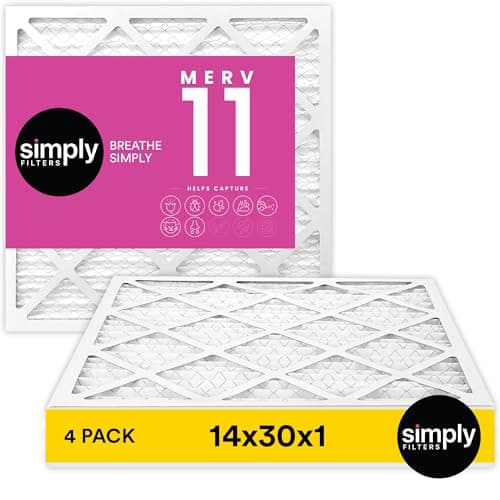 Simply 14x30x1 Air Filter, MER...) DUST, Pet, & Allergy Control