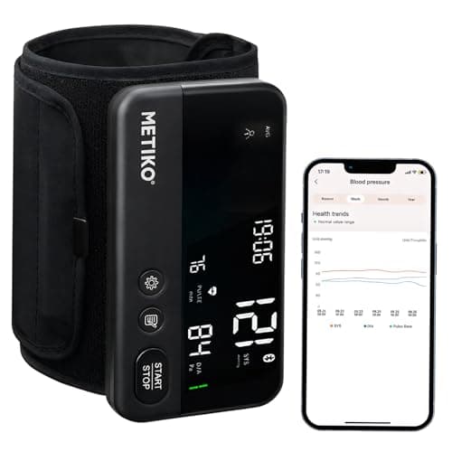 METIKO Wireless Blood Pressure...ed iOS/Android BP Machine Cuff