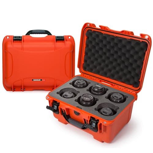 NANUK 918 Waterproof Camera Le...16.9” x 12.9” x 9.3”) – Orange