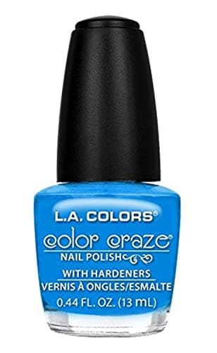 L.A. COLORS Color Craze Nail Polish, Aquatic CNP508